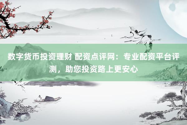 数字货币投资理财 配资点评网：专业配资平台评测，助您投资路上更安心